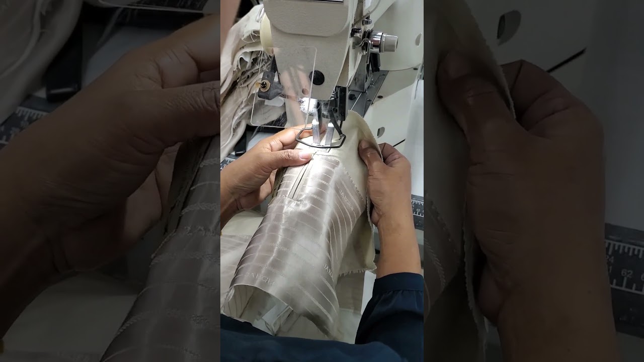 fast for processing at production line for jacket .