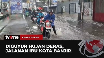 Sejumlah Daerah di Jakarta Terendam Banjir | Kabar Utama tvOne