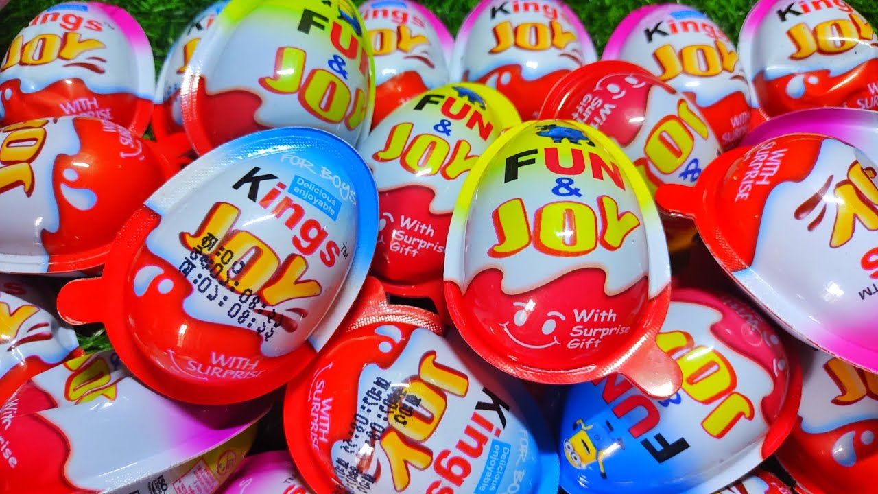 200 Kinder Surprise Eggs / ASMR Satisfying video / A Lot of Candy