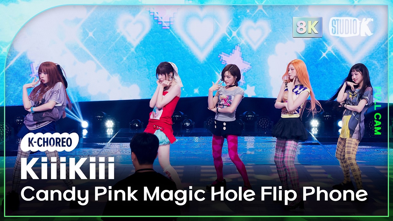 [K-Choreo 8K] 키키 직캠 'Candy Pink Magic Hole Flip Phone' (KiiiKiii Choreography) @MusicBank 260814