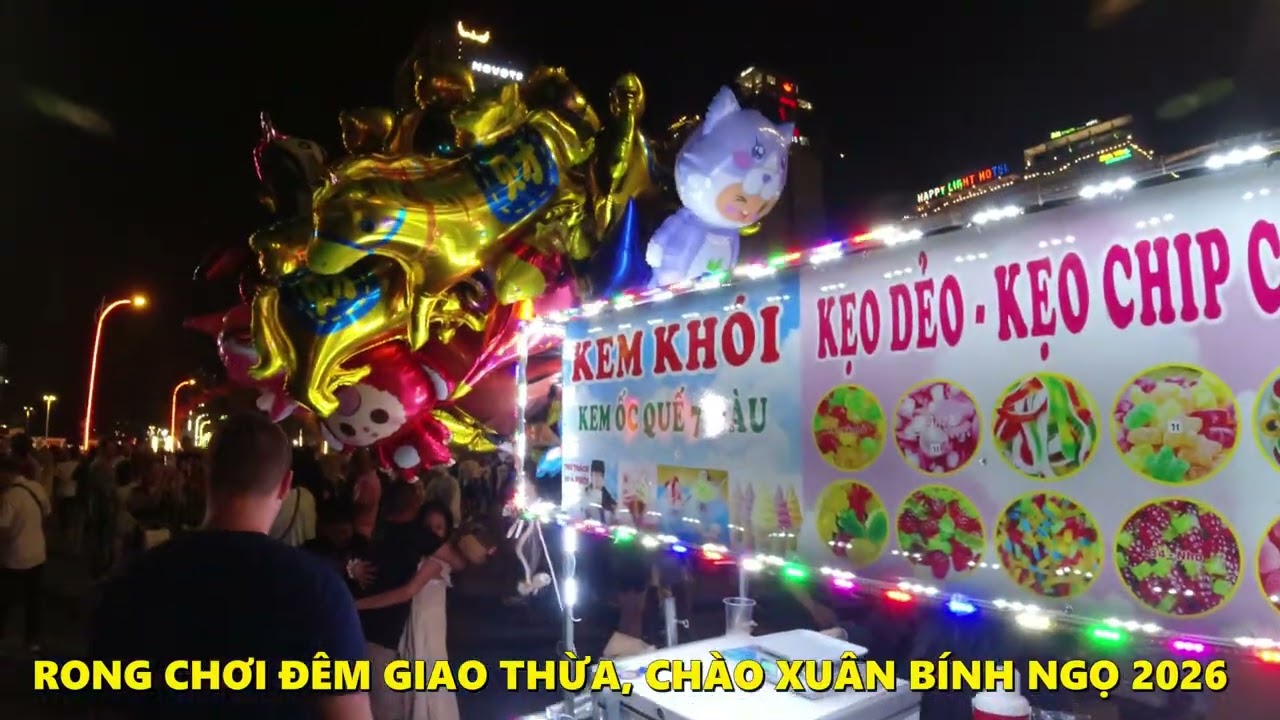 NHA TRANG, RONG CHƠI ĐÊM GIAO THỪA, CHÀO XUÂN BÍNH NGỌ 2026!