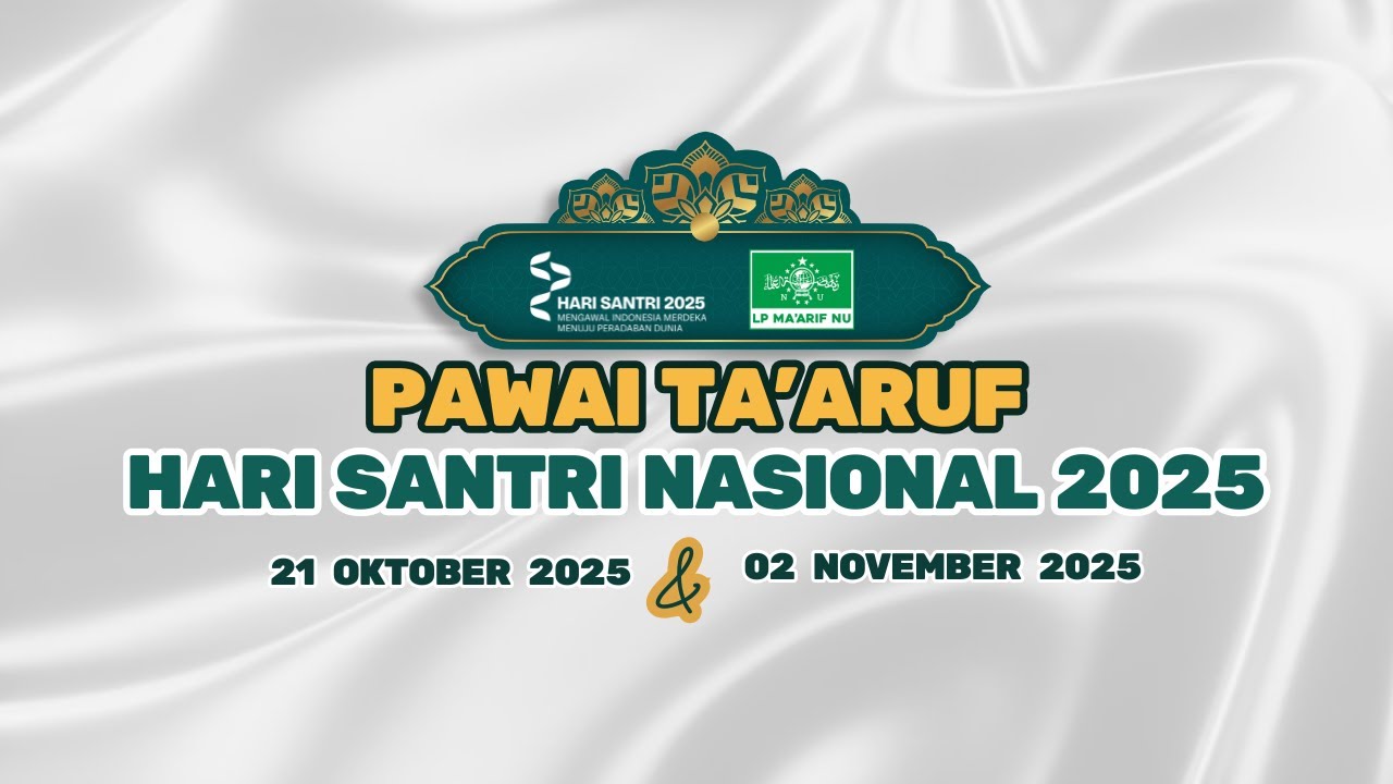 PAWAI TA'ARUF HARI SANTRI NSIONAL PCNU Kab. Trenggalek Tahun 2025