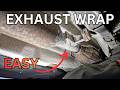 JB Weld Exhaust Wrap Repair