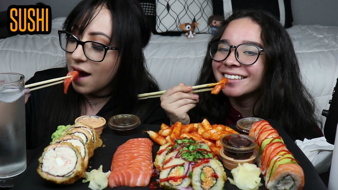 SUSHI MUKBANG | EATING SHOW