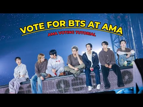 Vote for BTS at American Music Awards 🗳️| Full AMA Voting Tutorial | #bts #ama #tutorial @mehak_ot7|