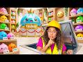 CONSTRUÍ UMA LOJA DE SQUISHY DE R$ 1 VS R$ 1.000! ????????