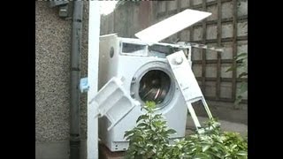 The Original Washing Machine Self Destructs