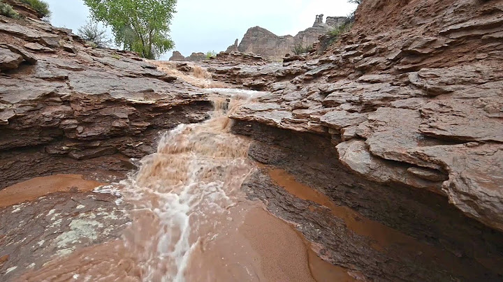What’s a Slot Canyon Flash Flood?