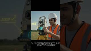 Total Station ke liye 2 Points kyon zaruri hain? | Surveying Basics #topography #mappingservices