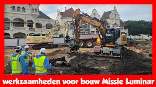 Werkzaamheden voor Bouw Missie Luminar! Vuilstort wordt afgegraven🪏🔨! [#efteling]