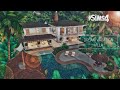 Dream VACATION Villa • Curvy pool | No CC | THE SIMS 4
