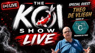 Koi Show Live - Episode 12 - KiGen Premium Koi Food owner Theo de Vliegh
