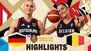 Belgique vs. Allemagne | 9 sept. 2026 | Coupe du Monde féminine FIBA 2026