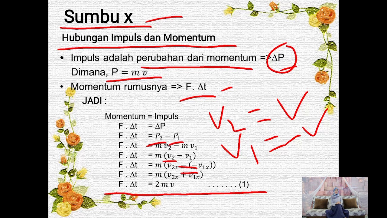 Penurunan Persamaan Teori Energi Kinetik Gas Ideal Youtube
