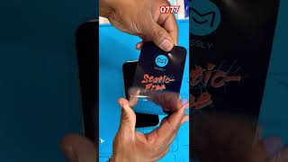 iphone 13 Pro Tempered Glass Screen Protector how to apply #viral #shortvideo