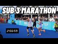 Gold coast marathon sub 3  race day vlog 