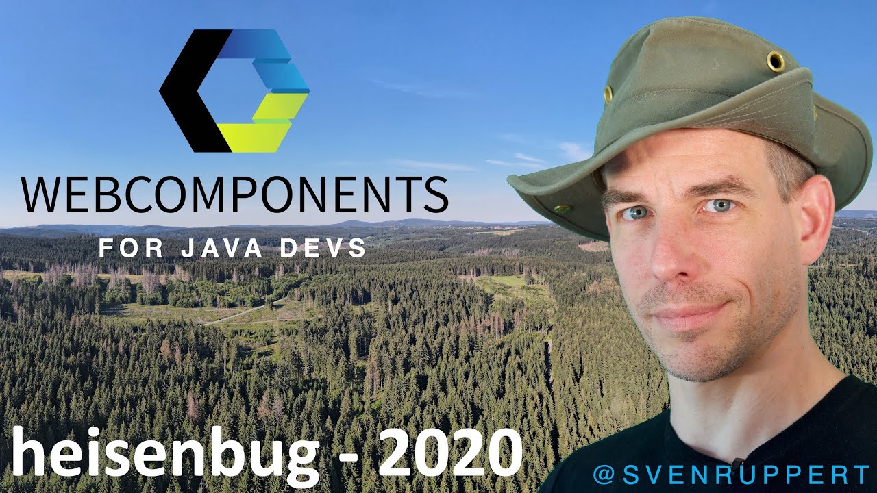 Talk - WebComponents for JavaDevs - 2020 - 4k - english