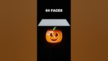 Satisfying Cloth Simulation in Blender with Halloween Pumpkin🎃 👻