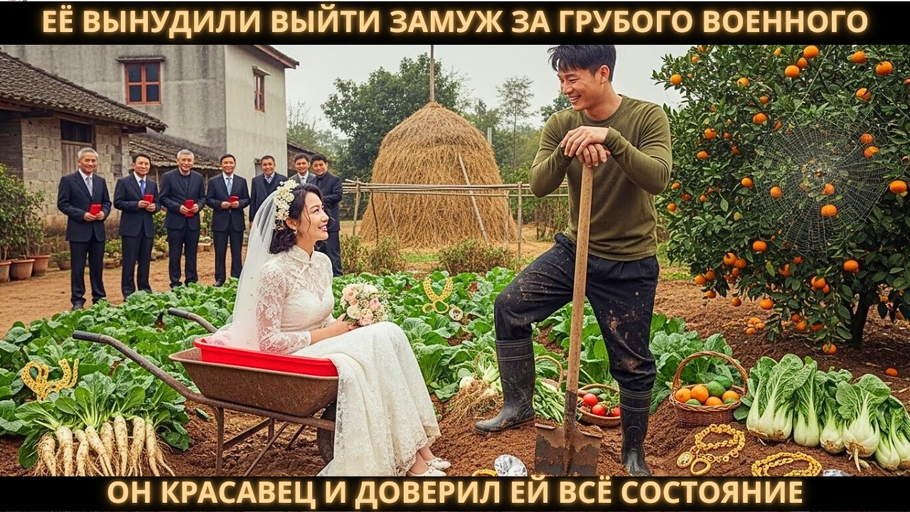 Попаданка в 1980, её вынудили выйти замуж за грубого военного.Он красавец и доверил ей всё состояние