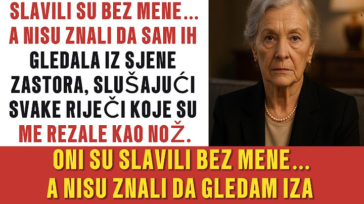 Oni su slavili bez mene… a nisu znali da gledam iza zastora 😱 | Istinita priča koja lomi srce