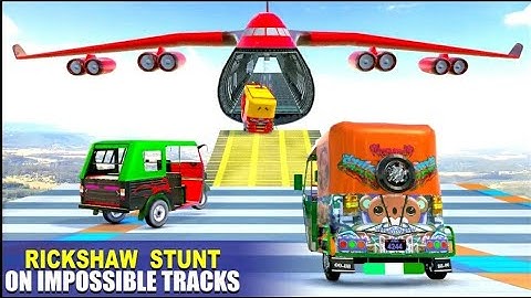 Flying ✈️Tuk Tuk New Auto Rickshaw Driving Simulator Games | Car Games | Android IOS | Gameplay