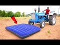 Air Mattress VS Tractor | क्या होगा जब इस पे ट्रेक्टर चढ़ेगा?