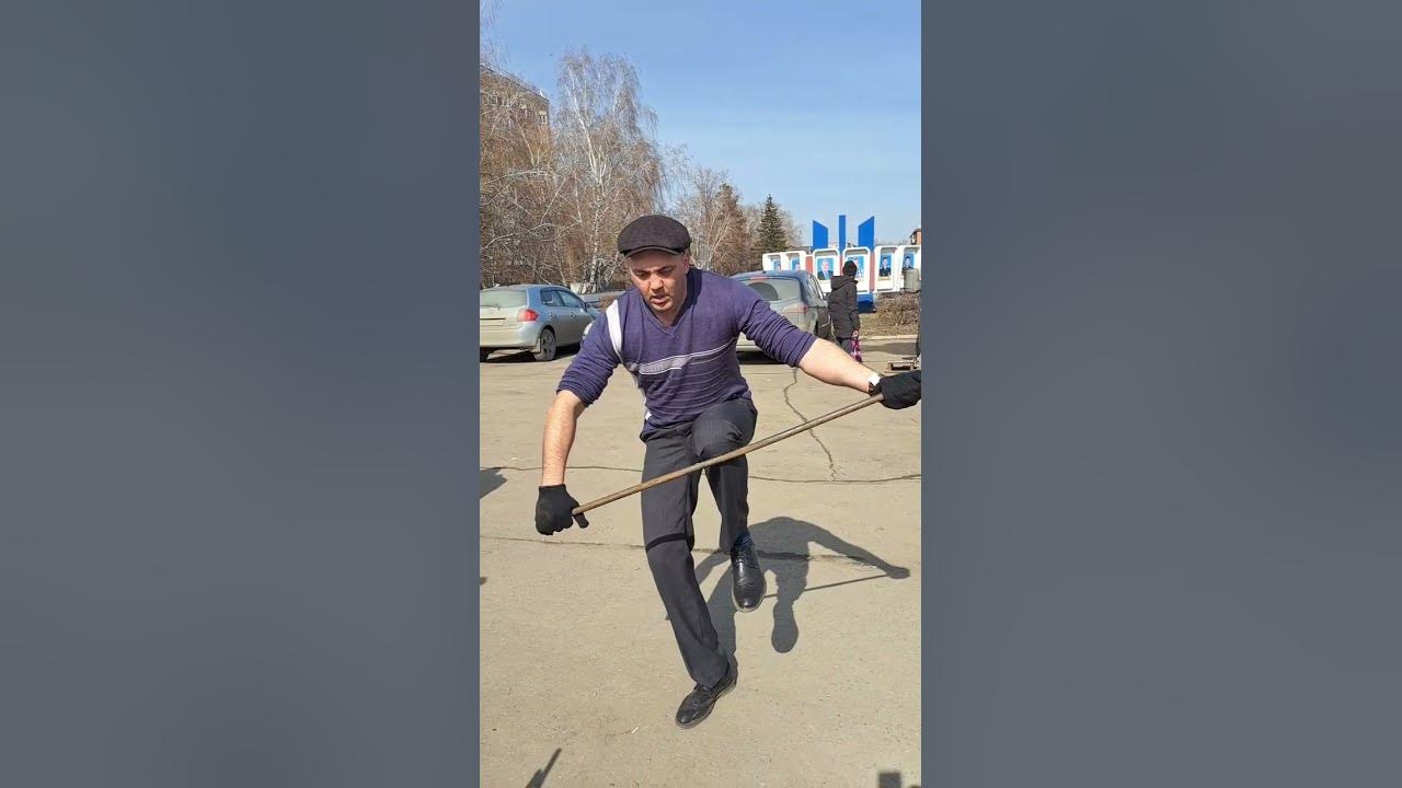 Согнул прут 20 мм!! - YouTube
