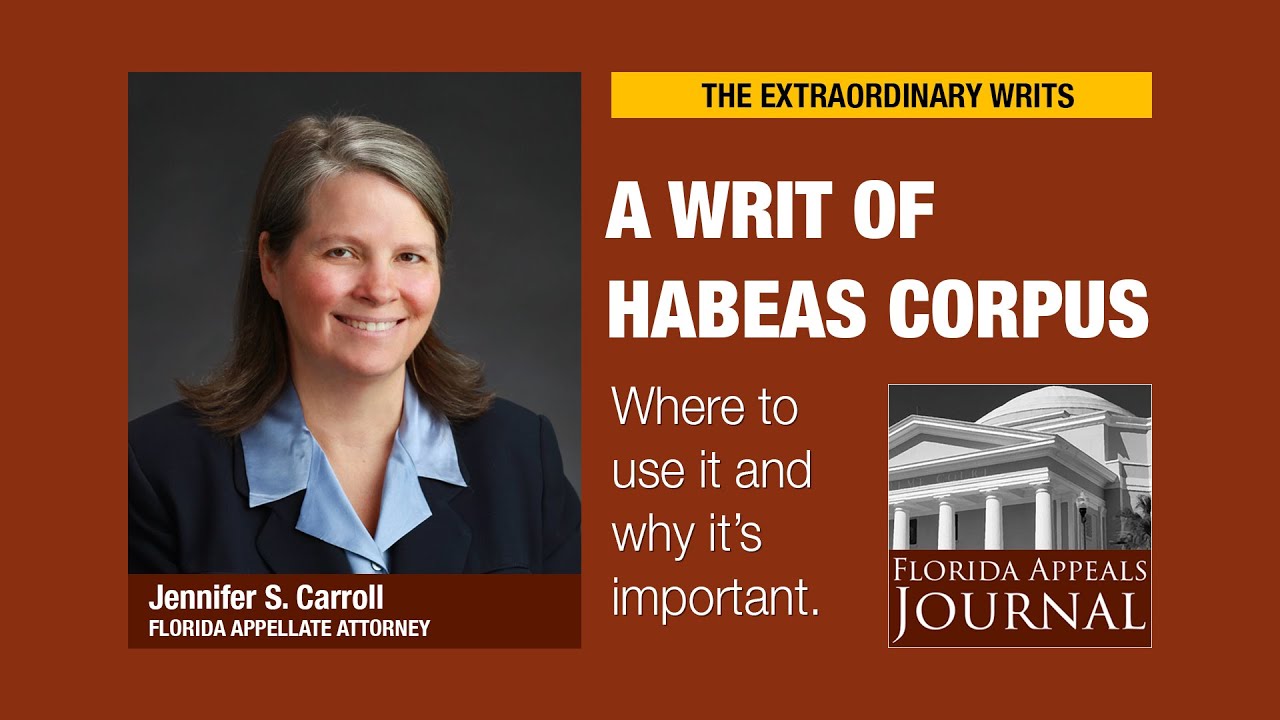 Writ of habeas corpus What it is and when to use it YouTube