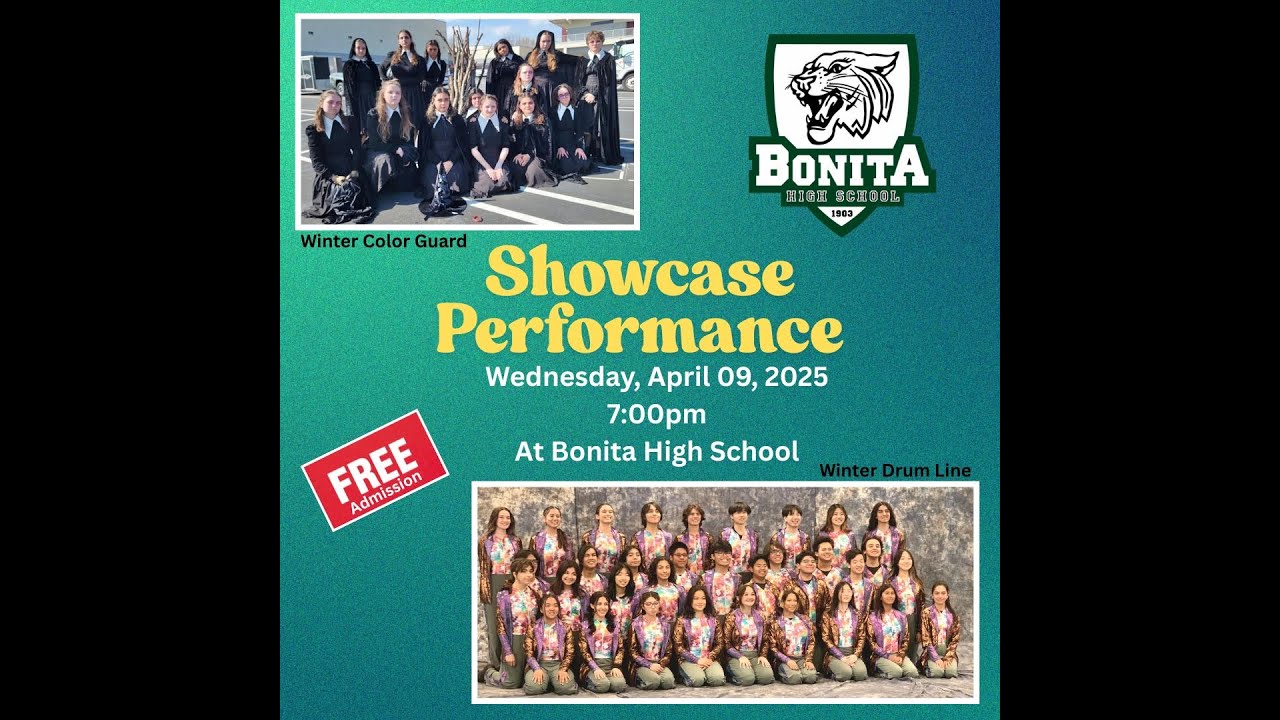 2025 April 9th Drumline Showcase