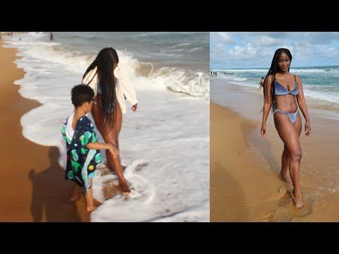 A DAY AT THE BEACH || GRAND BASSAM || COTE D'IVOIRE VLOG