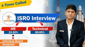 ISRO HR is Individual & Academic based | How to prepare?