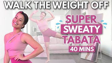 Weight loss Tabata Workout Challenge - No Equipment, Warm up & Cool Down Included