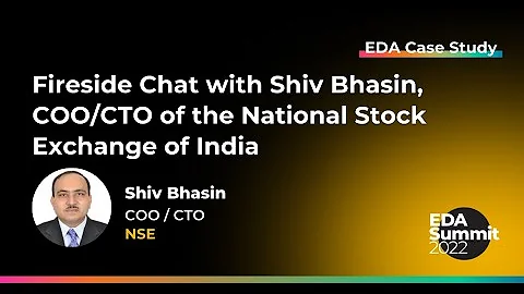 Fireside Chat with Shiv Bhasin, COO/CTO of the Nat...