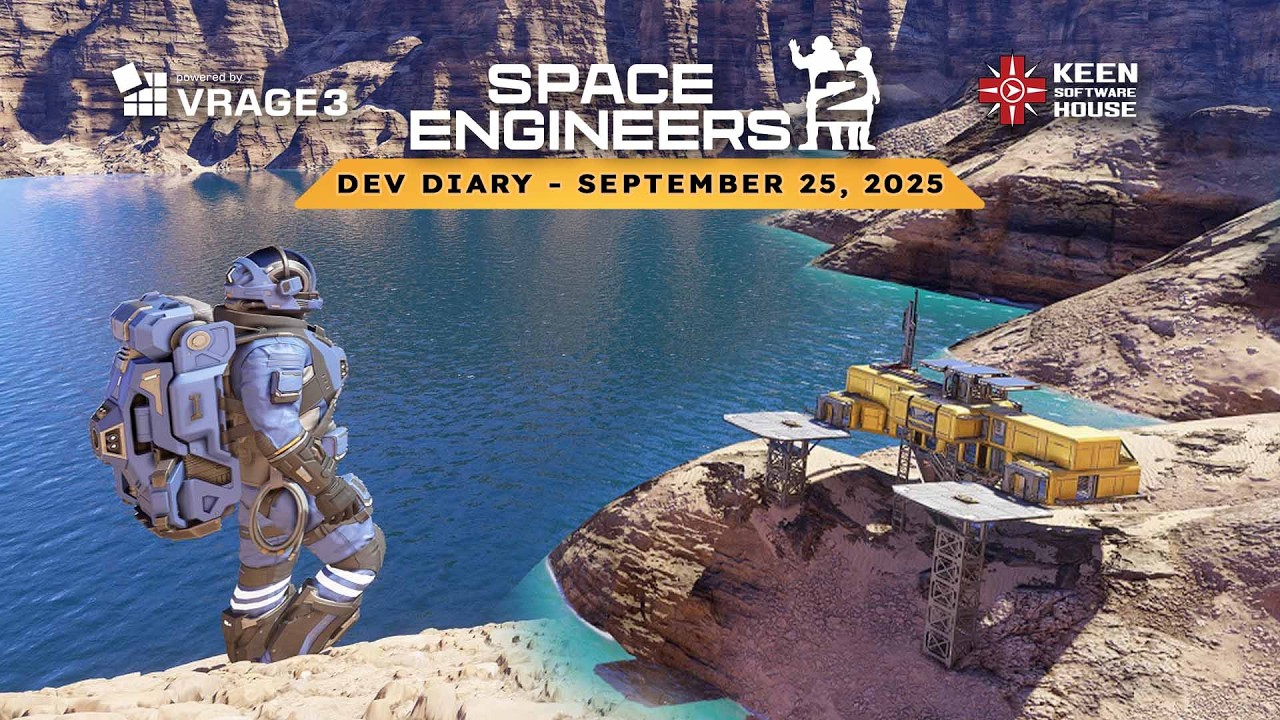 Space Engineers - Mareks Dev Diary - September 25th, 2025 - YouTube