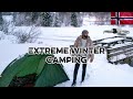 Solo Winter Camping in Norway | Surviving the Cold