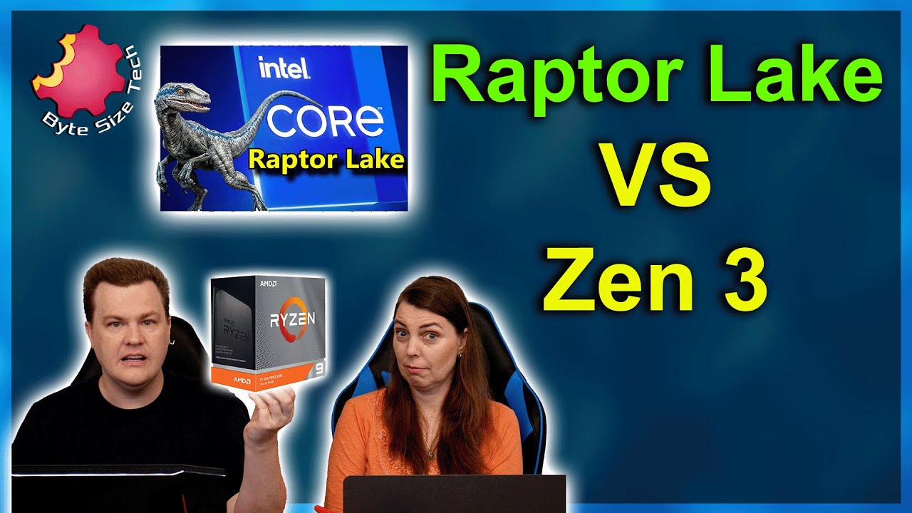 Intel 13th Gen Raptor Lake vs AMD Zen 3 | Byte Size Tech - YouTube