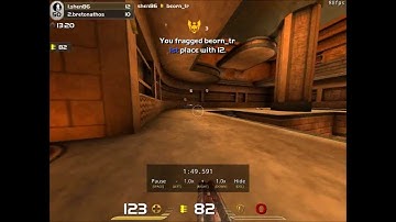 Quake live ste86horus (shen86) my fastest excellent after respawn