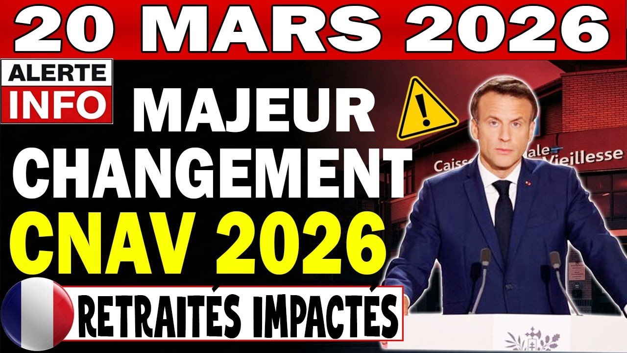 📢 CNAV : Nouvelle Mise à Jour le 20 Mars – Impact Direct sur les Pensions