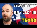 How to Start an LLC in Texas | How to Prevent a Rejected Filing