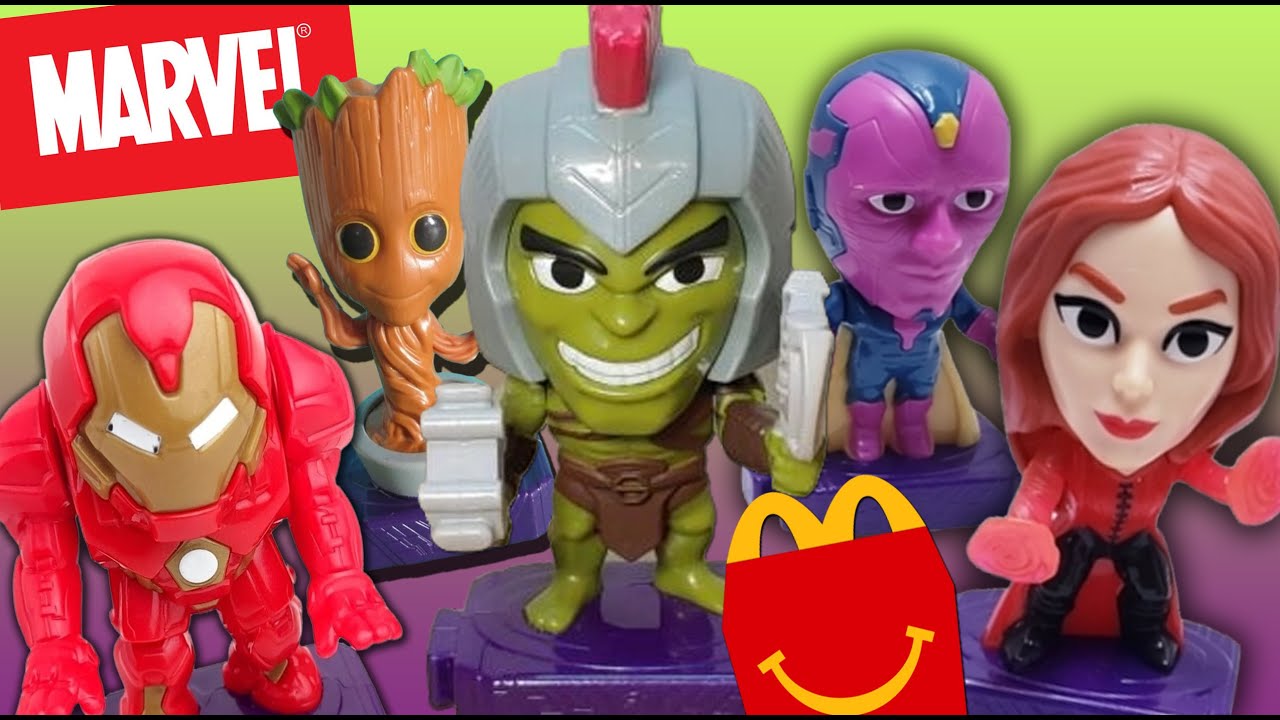 Los Avengers: Juguetes de Happy Meal