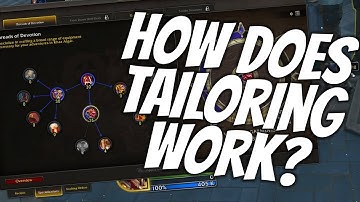Tailoring Profession BREAKDOWN | The War Within | Professions: Tailoring
