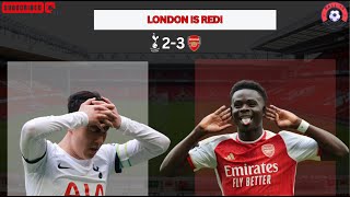 Arsenal Edges Spurs 3-2 in Thrilling North London Derby! | Man City Keeps Pace with Win Over Forest