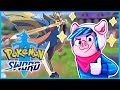 🔴 Pokemon Sword but I open real pokemon packs every 10 members...