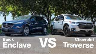 Buick Enclave Essence vs Chevrolet Traverse Premier | Comparison & Walkaround