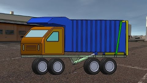 Mechanism Sessional (Tutorial 5) - Dumper Truck