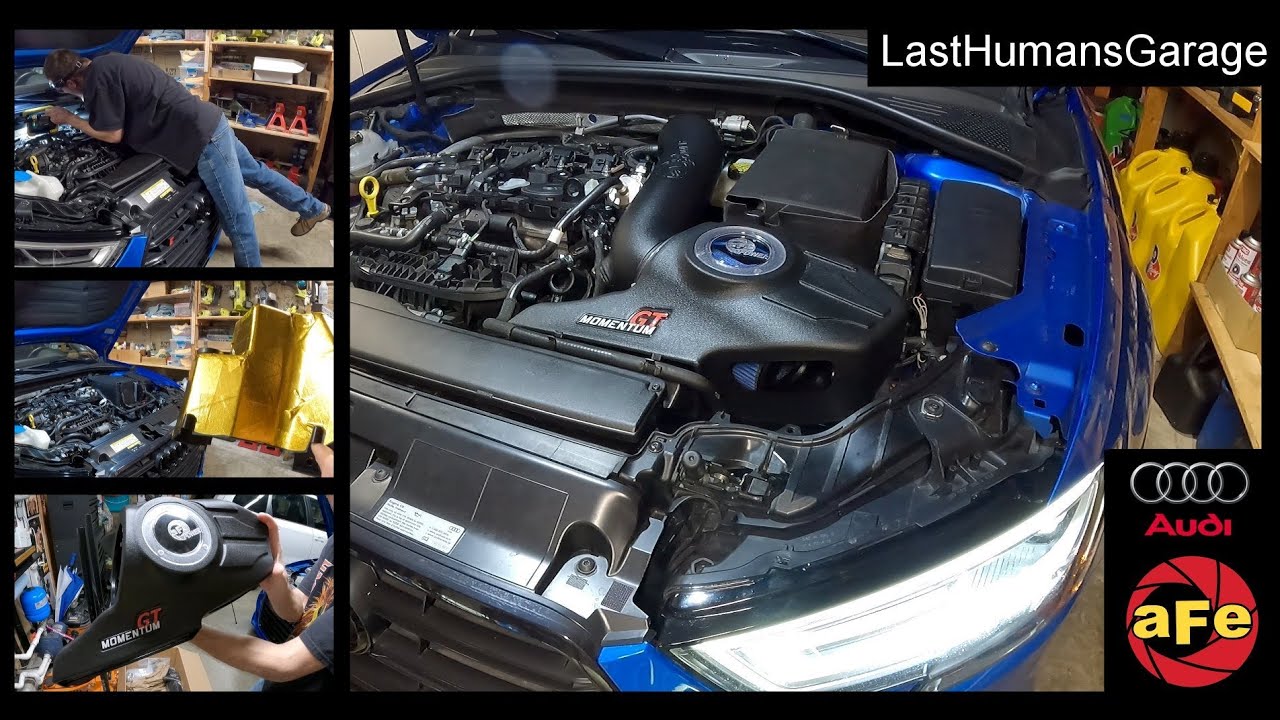 2018 Audi S3: Episode 111: Unboxing and Installing the aFe Power GT Momentum Intake