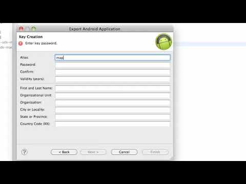 Android Application Development Tutorial   145   Exporting apk and signing keystore   YouTube