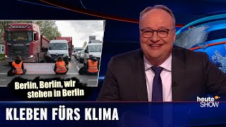 Klima-Proteste: Legt die Letzte Generation ganz Berlin lahm? | heute-show vom 28.04.2023