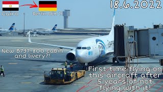 TRIPREPORT | Egyptair (ECONOMY) | Boeing B737-800 | Cairo - Berlin BER T1