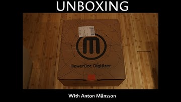 MakerBot Digitizer 3D-scanner unboxing and startup